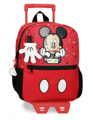 MOCHILA ADAP. C/CARRO 32CM.ITS A MICKEY THING